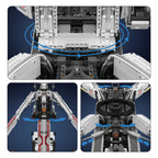 Mould King 17007 Technical Car Toys Motorized LTM 11200 Crane Truck Building Block Assembly Model Brick Kid Christmas Gifts