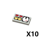 City Printed Accessories Building Blocks Computer Controller Monitor Keyboard Dashboard Mobile Phone Radio Mini Bricks Kids Toys - CADA BRICKS®