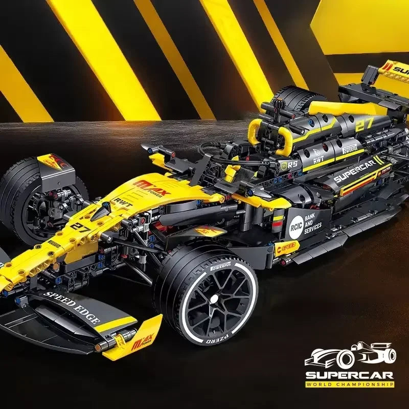 Block Racing Dynamic Lego 2025 NEW Technical Super Racing 1:8 Formula Building block Racing F1 k ...