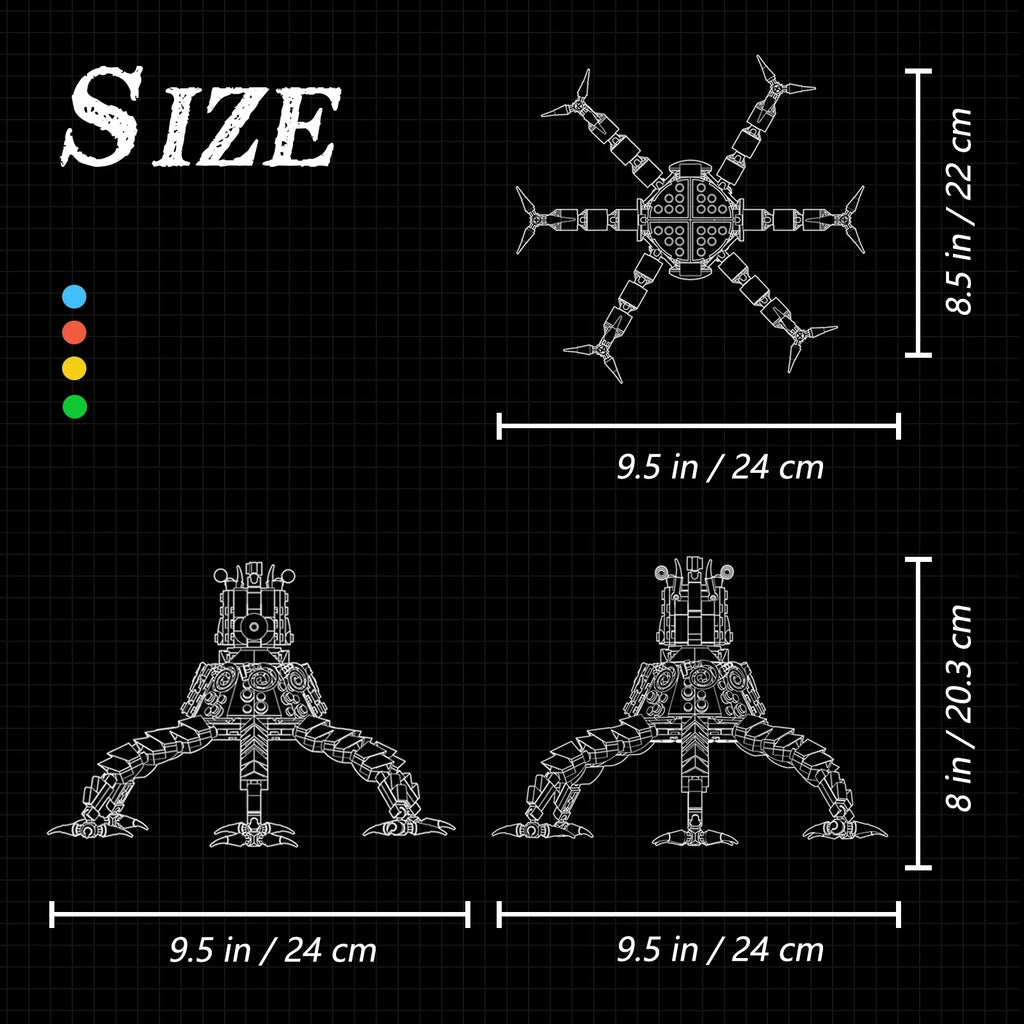 Breath Of The Wild Guardians Model Kit Building Blocks Tears of the Kingdom Octopus Monster Brick Toy Birthday Christmas Gift - CADA BRICKS®