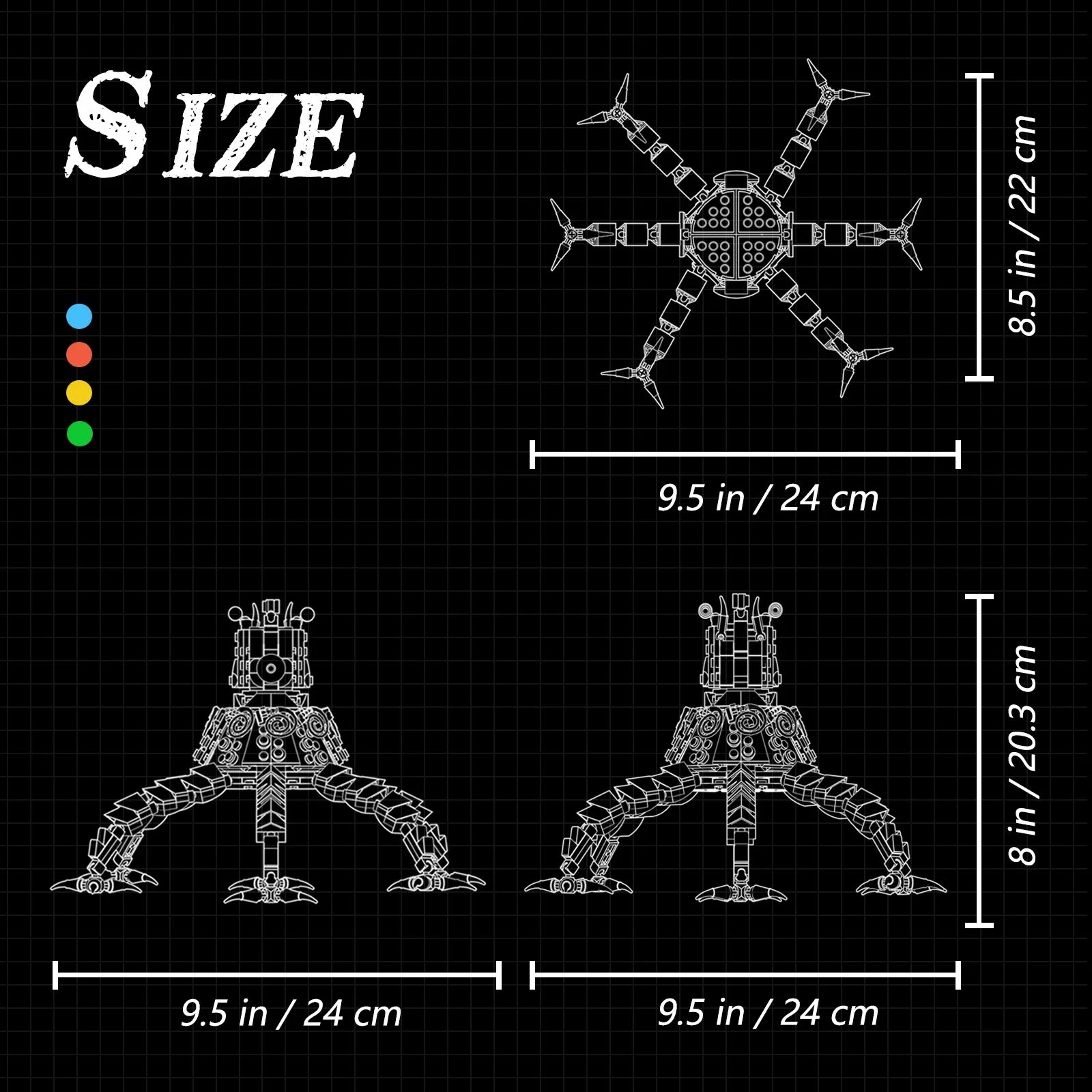 Breath Of The Wild Guardians Model Kit Building Blocks Tears of the Kingdom Octopus Monster Brick Toy Birthday Christmas Gift - CADA BRICKS®