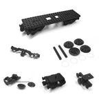 City train building blocks DIY modified accessories, creative MOC assembly track train carriage expansion set, base, wheel parts - CADA BRICKS®