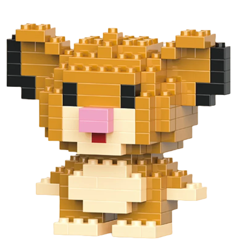 Disney Stitch Mickey Anime Anime Blocks Kuromi My Melody Diseney Cinnamoroll Mouse Building Blocks Doll Toy Kids Birthday Gift - CADA BRICKS®