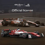 1:24 Alfa Romeo Formuły 1 Samochód wyścigowy F1 Samochód wyścigowy C42 Model samochodu sportowego Klocki Klocki miejskie Samochód wyścigowy Zabawki Prezent dla dziecka