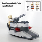 New Dropship Swamp Speeder Soldier Clone Walker Battles Army Packe Building Blocks Toys