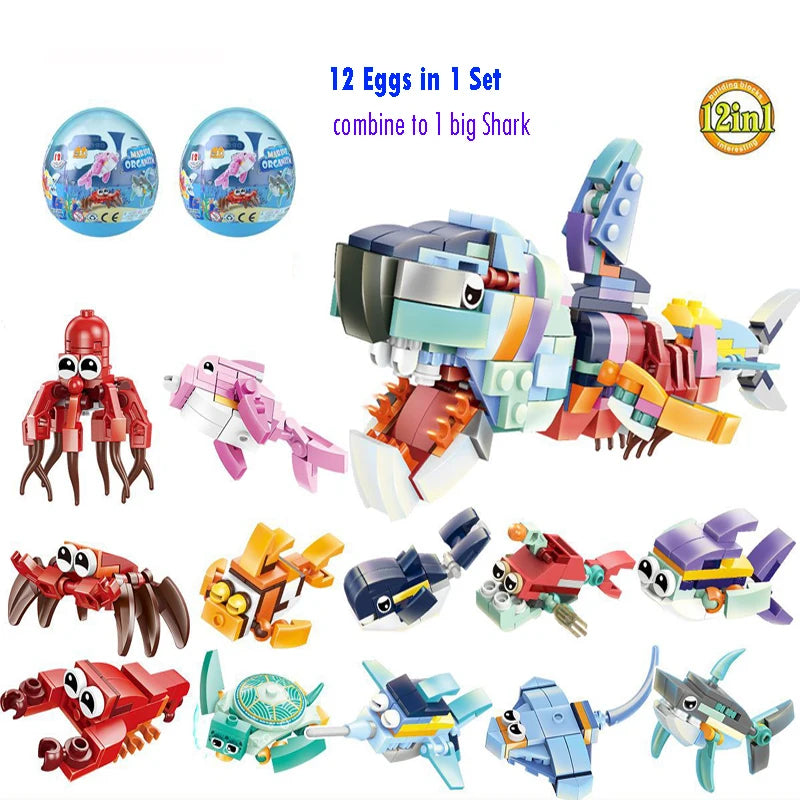 Jurassic World Building Blocks Twisted Egg Truck Dinosaur Eggs Car Train Racing Set Compatible Legodinosaur Toy Children's Gifts