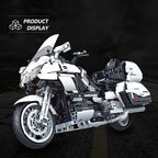 Gold Wing Touring  Motorcycle Technical Model Building Blocks MOC Racing car Motorbike Bricks Sets Toys For Kids Gifts 8110