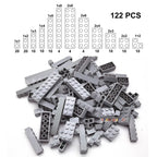 122pcs Thick Figures Bricks 12 Size DIY Building Blocks Educational Creative Size Compatible With 3001 Plastic Toys for Children - CADA BRICKS®