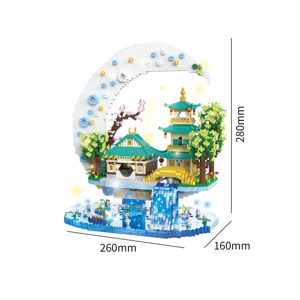 MOC World Famous Architecture Edifice Opera House Building Blocks Villa Savoye Bridge Tower Toy Children Birthday Christmas Gift - CADA BRICKS®