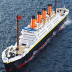 1860/1288pcs Titanic Cruise Ship Model Blocks Ship Building Blocks Gift for Kids Children Home Office Ornaments Fast Shipping