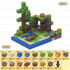 Magnetic Building Block Magnet Cube Mine World Set for Boy Girl Kid Age 3+ DIY Model Children STEM Sensory Toy Christmas Gift - CADA BRICKS®