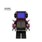 New KDL SWAT Skibidi Toilet Man Figures Anime Block Toys TvMan Titan Cameraman Speakerman Bricks Model Toy For Kid Birthday Gift - CADA BRICKS®