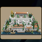 MOC 2025 New Greece Acropolis of Athens Castle Building Blocks Parthenon Amphitheatre Tower Architecture Brick Toy Children Gift