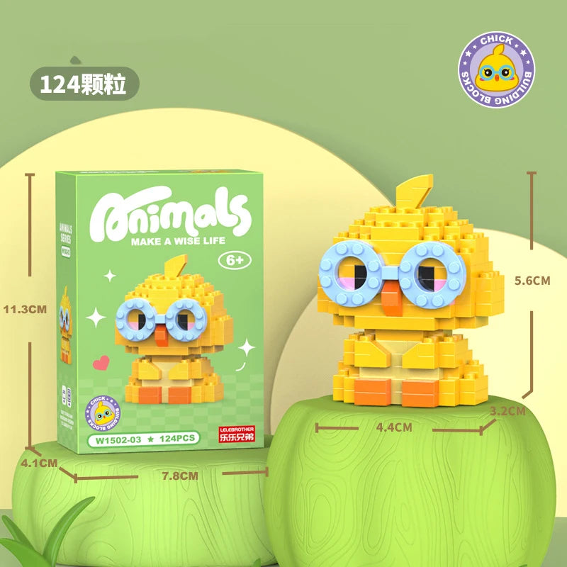 Adults Animals Micro Particle Building Blocks Toy for Children 6 to 12 Years Old Boy Birthday Gift Dog Cat Mini Bricks Girl Toys - CADA BRICKS®