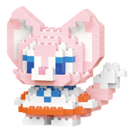 Disney Stitch Mickey Anime Anime Blocks Kuromi My Melody Diseney Cinnamoroll Mouse Building Blocks Doll Toy Kids Birthday Gift - CADA BRICKS®