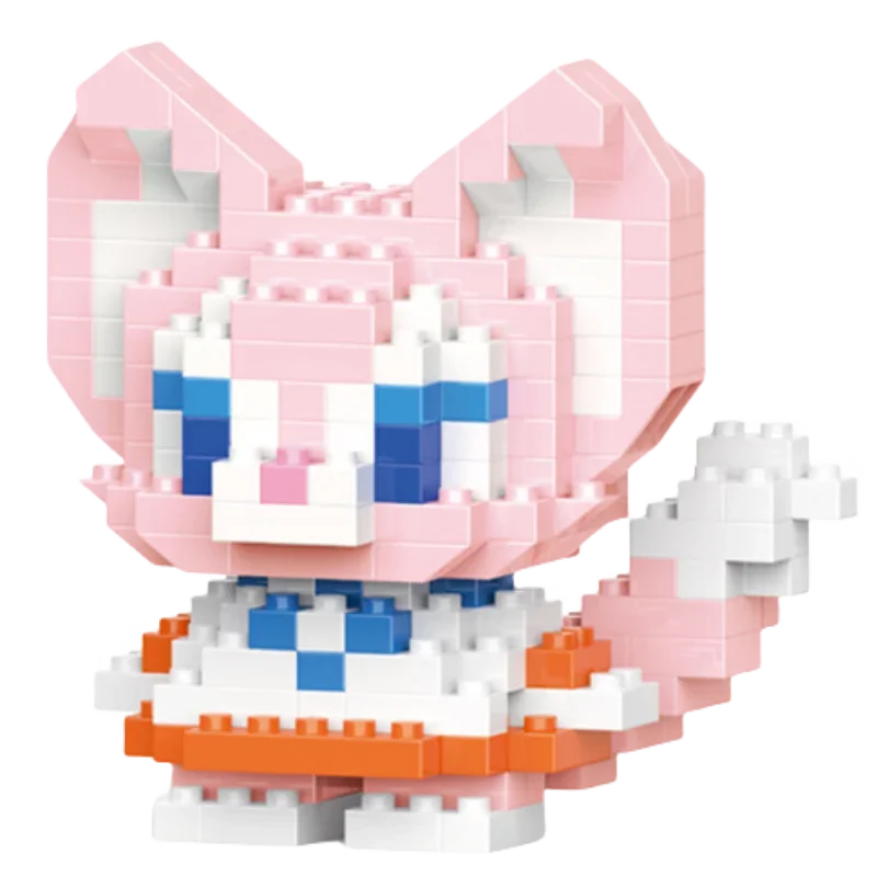 Disney Stitch Mickey Anime Anime Blocks Kuromi My Melody Diseney Cinnamoroll Mouse Building Blocks Doll Toy Kids Birthday Gift - CADA BRICKS®