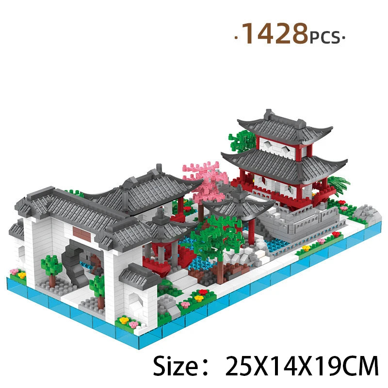 MOC World Famous Architecture Edifice Opera House Building Blocks Villa Savoye Bridge Tower Toy Children Birthday Christmas Gift - CADA BRICKS®