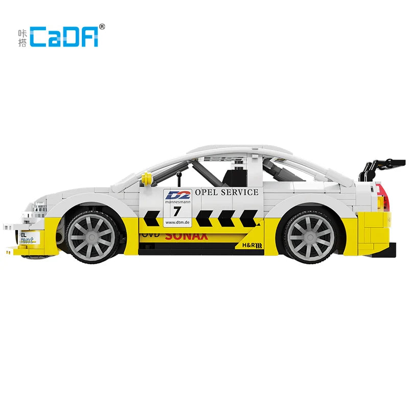 Cada Opel Astra V8 Coupe Champion Vehicle Building Blocks City Remote Control Racing Car RC Super Sports Car Children Bricks Toy - CADA BRICKS®