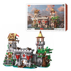 Holy Spirit Knight’s Fortress building blocks Architecture MOC Medieval Castle Model Bricks puzzle toys for adult holiday gift
