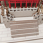 Bloc de construction miniature de la tour de Yueyang - Kit de modèle d'assemblage en bois, ornement d'artisanat d'architecture chinoise