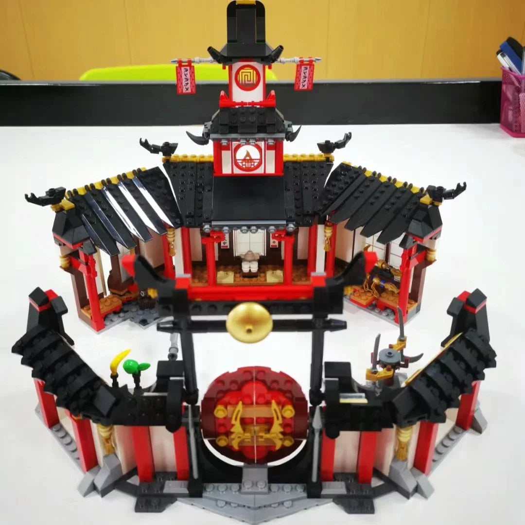 1132pcs Training Hall Red House Monastery of Spinjitzu Building Blocks Toys - CADA BRICKS®