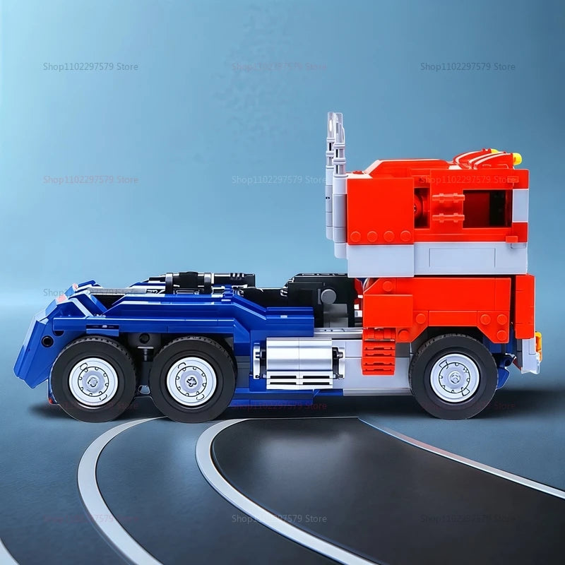 Teknisk 1508 deler transformasjonsrobot lastebil 10302 samlerbyggmodell bil kreativ 2-i-1 kan konverteres til lastebiler gave