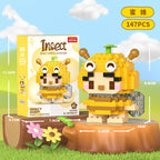 Cat Micro Diamond Small Particles Assembled Building Blocks Animals Mini Brock Building Construction Toys for Kids Boys  9 to 12 - CADA BRICKS®