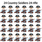 Military Building Blocks, Figures, Action Figures, Toys, Mini Dolls, Soldier Characters, Children's Toys, National Army Phalanx - CADA BRICKS®