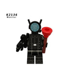 New KDL SWAT Skibidi Toilet Man Figures Anime Block Toys TvMan Titan Cameraman Speakerman Bricks Model Toy For Kid Birthday Gift - CADA BRICKS®