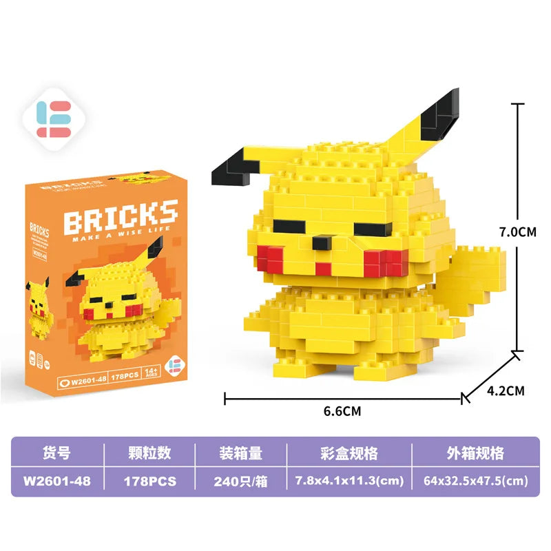 Disney Small Granular Building Model Toy Cartoon Character Stitch, SpongeBob Mini Block Toy Christmas Gift for Children - CADA BRICKS®