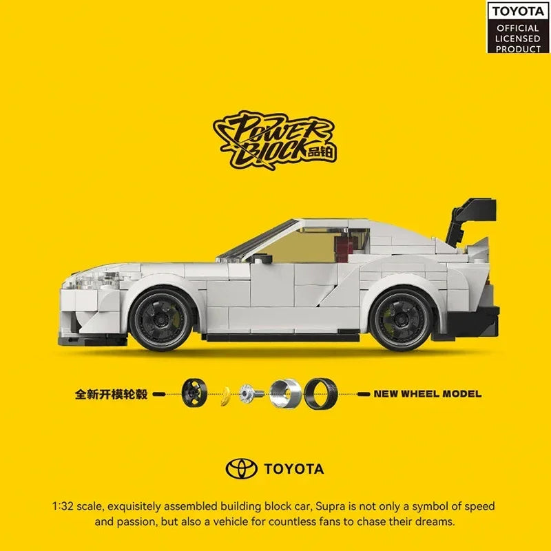 Supra AE86 4Runner SUV Building Blocks MOC Racing Sports Car Model Desktop Decoration Brick Puzzle Toys Gift for Kids Adult - CADA BRICKS®