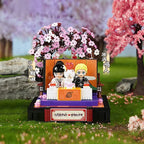 Keeppley NARUTO Building Blocks Anime Classic Scenes Uchiha Sasuke Gaara Tsunade Haruno Sakura Assembly Toy Model Ornament Gift - CADA BRICKS®