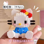 KEEPPLEY Sanrio Anime Hello Kitty My Melody Cinnamoroll Pompompurin Kuromi Building Blocks Girl Kid Holiday Christmas Gift - CADA BRICKS®