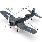 Fighter Assemble Fighter Assemble Blocks Airplane Model Hurricane Fighter Airplane Building Model 4D Diy Plastic