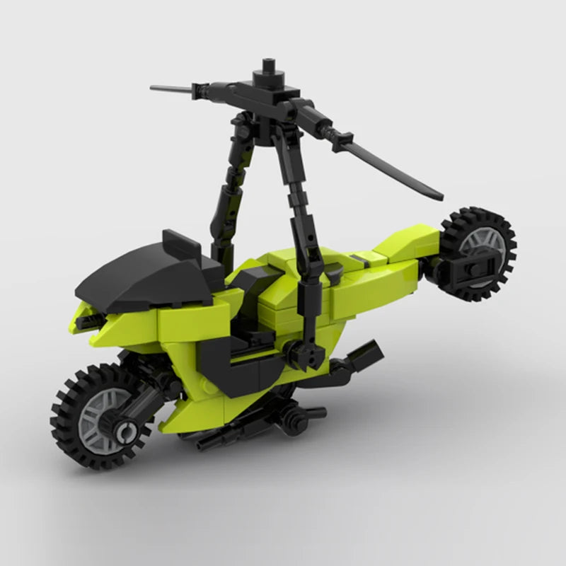 Popular Anime Car Model MOC Building Bricks Masked Special Vehicle Modular Technology Gifts Holiday Assemble Children Toy Suit - CADA BRICKS®