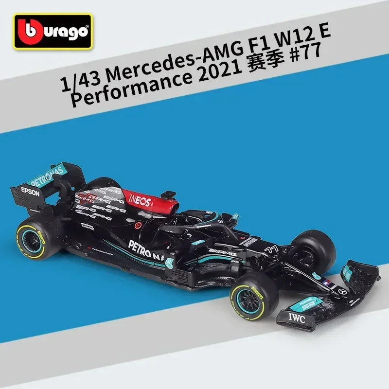 1:43 Scale 2022 Alfa Romeo F1 Team ORLEN C42 Technical Racing Car Building Block Formula 1 Model Vehicle Bricks Construction Toys For Gifts