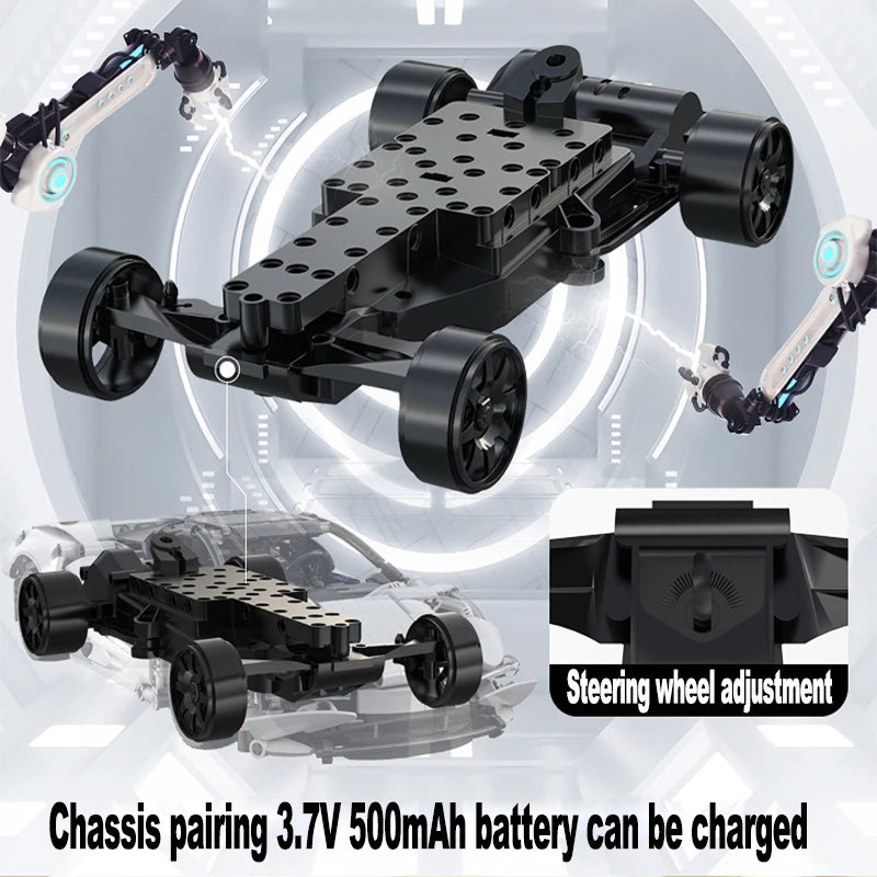 Cada Cool MOC APP Remote Control Storm Sports Car Model Building Blocks City Expert RC Racing Car Bricks Toys For Kid Gifts - CADA BRICKS®