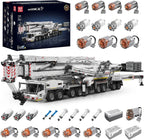 MOULD KING 17007/17008 Technical Car Toys Motorized LTM 11200 Crane Truck Building Block Assembly Model Brick Kid Christmas Gift