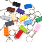 10Pcs MOC 2x4  Key Chain  Building Blocks Creative Gift  with MOC Brick Keychain Bricks Plate Compatible - CADA BRICKS®