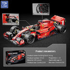 F1 RC Race Cars 1163PCS Building Sets MOC Remote Control Building Blocks Cool Collectible Model Car Kits Building Toys - CADA BRICKS®