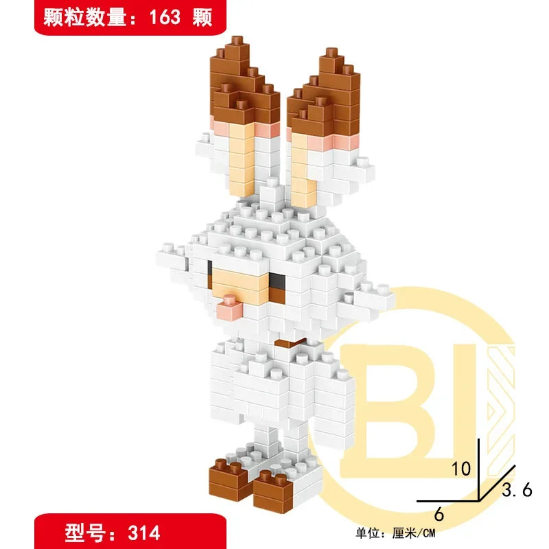 Gjør-det-selv Pokemon-klosser Små tegneserie mini byggeklosser Pikachu Charizard Eevee Mewtwo Anime sett sammen actionmodell dukker leker