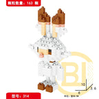 Gjør-det-selv Pokemon-klosser Små tegneserie mini byggeklosser Pikachu Charizard Eevee Mewtwo Anime sett sammen actionmodell dukker leker