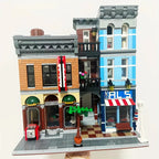 Creatoring Expert Brick Bank Detective's Assembly Square Model MOC Street View  Building Blocks Toys 10255 10251 10211 10185 - CADA BRICKS®