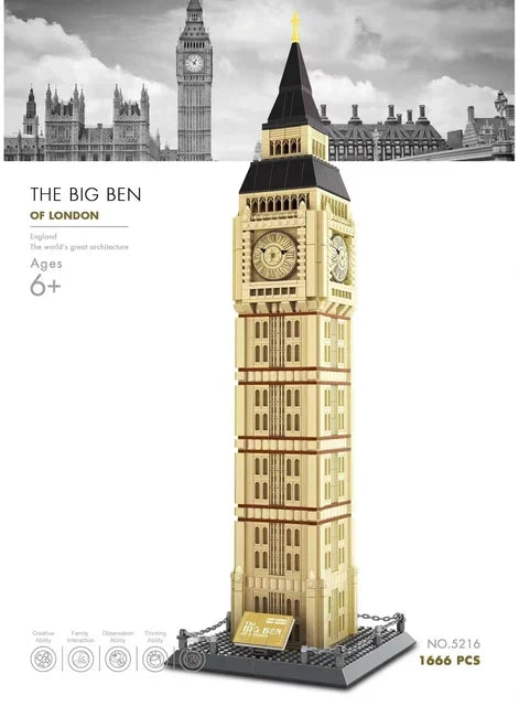 MOC World Famous Architecture Edifice Opera House Building Blocks Villa Savoye Bridge Tower Toy Children Birthday Christmas Gift - CADA BRICKS®