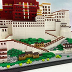 KNEW BUILT Potala Palace 3D Plastic Model Architecture Micro Bricks for Adults Building Blocks Toys Kits Assemble Decorations