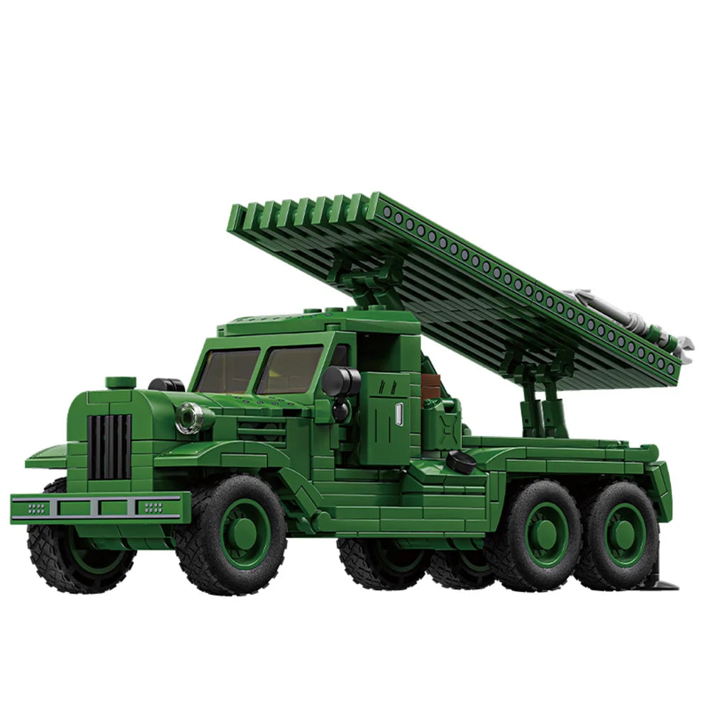 World War 2 WW2 Army Military Soldiers SWAT Leopard 2A7 Main Battle Tank Assemble Building Blocks Bricks Children's Toys Gift - CADA BRICKS®