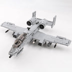 US Military A-10 Fighter Building Blocks Arms Vehicle Model New Type Armored Thunderbolt II Plane Bricks Boys Toys