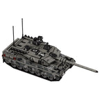 World War 2 WW2 Army Military Soldiers SWAT Leopard 2A7 Main Battle Tank Assemble Building Blocks Bricks Children's Toys Gift - CADA BRICKS®