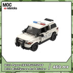 Police Car Explorer MOC Speed Champions City Vehicle Technique Bricks Swat Truck Classic Building Block Model Set DIY Kids Toy
