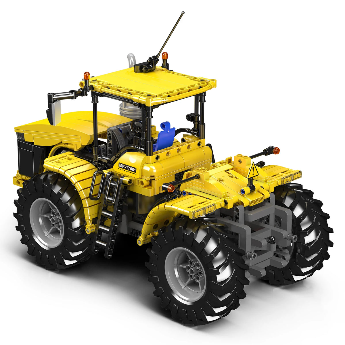 Tractor Using Blocks MOULD KING 17081 Technical Articulated Tractor Building Block Remote C ...